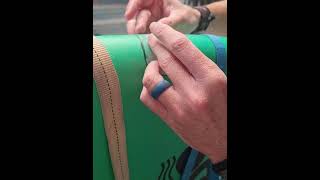 how to fix a softboard surfboard [upl. by Ennylcaj]