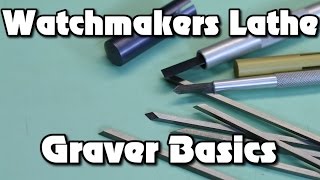 Watchmakers Lathe Graver Basics  How to Sharpen a Graver using the Bergeon 2462 Tool [upl. by Ainaj]