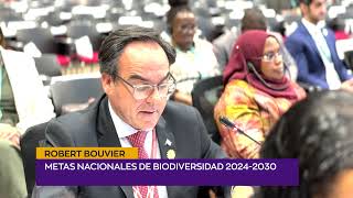 En COP16 sobre Biodiversidad en Colombia se presentaron Metas Nacionales de Biodiversidad 20242030 [upl. by Llerot]