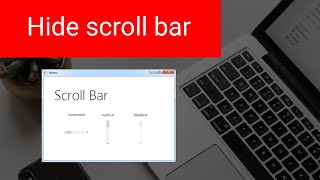 Hide Scrollbar With Scroll Enabled Using CSS 🚫 How to remove scrollbar in website ✅ Simple [upl. by Gutow]