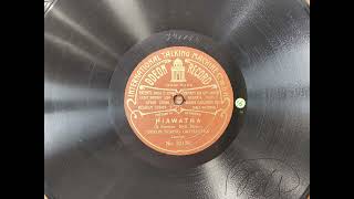 Hiawatha – A Summer Idyll Neil Moret – Odeon String Orchestra 1904 Odeon Record 321782 [upl. by Enilasor]