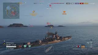 First Game in The Navarin  World of Warships Legends [upl. by Kremer]