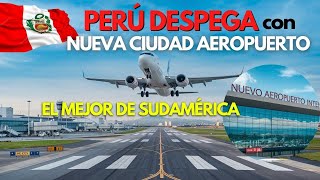 CASI LISTA el NUEVO AEROPUERTO JORGE CHÁVEZ Símbolo de peruanidad y orgullo nacional  2024 [upl. by Alic]