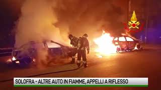 Solofra Altre auto in fiamme appelli a Riflesso [upl. by Merideth]