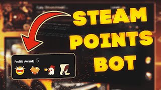 How to Get Steam Points FREE  Steam Points Farm 2023  BOT [upl. by Nnyloj]