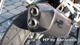 Vergleich Auspuff Original vs Akrapovic GS 1200 LC Modell 2013 [upl. by Namaan937]