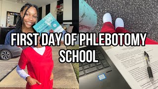 First Day of Phlebotomy Class  Jamiah Davis [upl. by Argela]