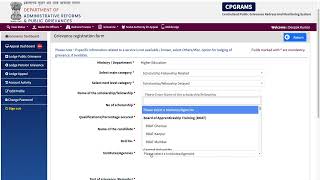 GPAT fellowship Problem for M Pharmacy What to do  How to use CPGRAMS [upl. by Giustino722]