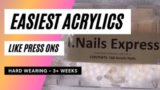 QUICKEST NAILS EVER INAILS EXPRESS NAILS  PART 1 [upl. by Pasquale]