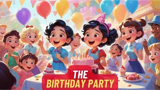 THE BIRTHDAY PARTY 3D ANIMATION SONG SPECIALLY FOR BIRTHDAY [upl. by Adlog]