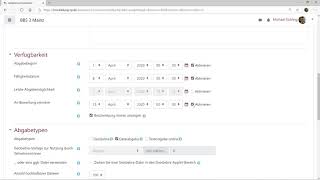Moodle 6  Aufgaben einstellen und einsammeln [upl. by Anelad]
