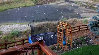 Aurora Colorado Hail Storm  6192018 [upl. by Fillbert]