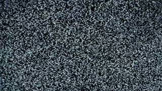 TV Static Transition  Vintage Analog CRT Television White Noise Horror Effect [upl. by Yerg]