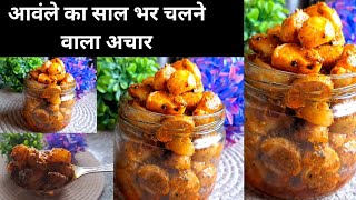 कम तेल में बनाये आवंले का साल भर चलने वाला अचार  Amla Pickle Recipe  Amla Achar  Winter Special [upl. by Unni]