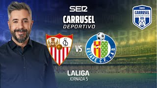 ⚽️ SEVILLA FC 10 GETAFE CF  LaLiga 2425  Jornada 5 [upl. by Annah]