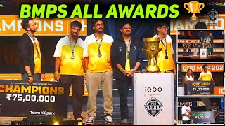 BMPS 2024 All Awards 🏆  WWCD Finals  BMPS WINNERS 🏆 [upl. by Hametaf]