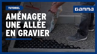 Aménager une allée en gravier en 10 étapes  GAMMA Belgique [upl. by Hrutkay]