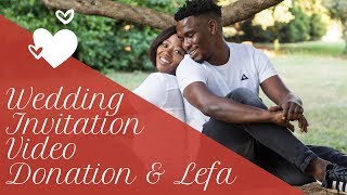 Latest wedding invitation video 2019 [upl. by Avihs]