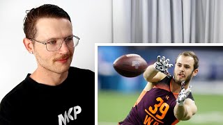 Rugby Player Reacts to HUNTER RENFROW NFL Rookie Wide Receiver Life Story HS College amp NFL [upl. by Nauqas]