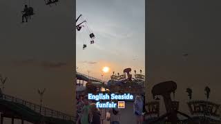 A fine carousel at Hunstanton Norfolk UK on a summer evening seaside funfairs [upl. by Anivol]