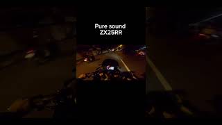 ZX25RR nightride motovlog motovlog flyby fypage [upl. by Namzzaj786]