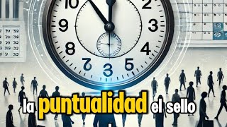 La puntualidad el sello de la responsabilidad y la madurez [upl. by Ehrsam661]