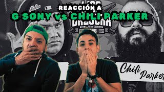 ¡SE TIRARON CON TODO REACCIÓN A GSONY vs CHILI PARKER en LigaBazooka [upl. by Serles]