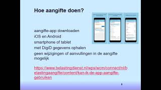 Webinar  Belastingaangifte 2020 [upl. by Niloc]