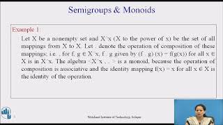 Semigroups amp Monoids [upl. by Ecined746]