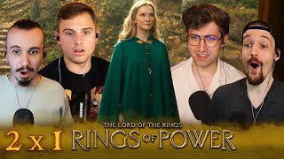 Lord of the Rings The Rings of Power 2x1 Reaction quotElven Kings Under the Skyquot [upl. by Ithaman]