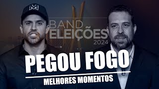 Melhores Momentos Marçal e Boulos Debate Band Prefeitura de São Paulo [upl. by Anetsirk]