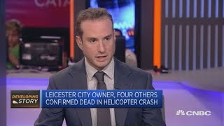 Leicester City owner four others confirmed dead in helicopter crash  CNBC Sport [upl. by Ssitruc]