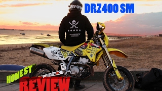 SUZUKI DRZ400 HONEST REVIEW [upl. by Ellimahs]