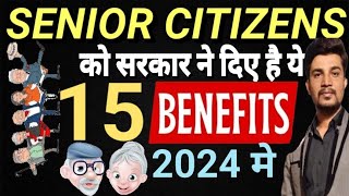 Senior citizens Income Tax ITR and Benefits 2024  Special Tax Benefits for Senior Citizens in 2024 [upl. by Cho]