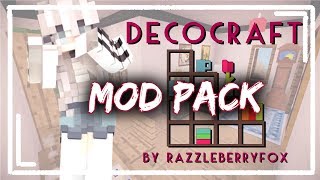 DecoCraft Furniture Mod Review【 Minecraft 】 [upl. by Anen]