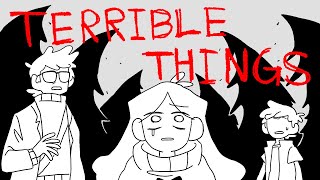 TERRIBLE THINGS  Gravity Falls mabill animatic [upl. by Oznerol]