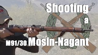 Shooting a MosinNagant M9130 [upl. by Kassaraba643]