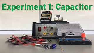 Experiment 1  Capacitor [upl. by Rebm]