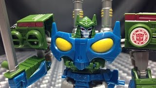 Robots in Disguise Combiner Force Warrior BLASTWAVE EmGos Transformers Reviews N Stuff [upl. by Manson]