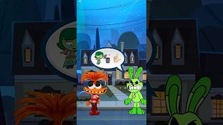 Smiling Critters vs Inside Out 2 Battle Part II smilingcritters insideout insideout2 animation [upl. by Peskoff]