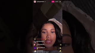 Cydney Christine Instagram Live Interaction With her Followers Ended Up Adding A Few On 060223 [upl. by Sprague]