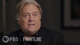 Americas Great Divide Steve Bannon second interview  FRONTLINE [upl. by Missi]