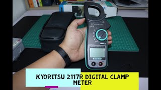 Unboxing All  KYORITSU 2117RAC Digital Clamp Meter 2117R [upl. by Center]