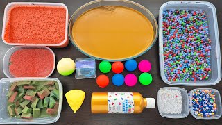 Mixing Old Slime with Satisfying Things Relaxing Video [upl. by Anitel]