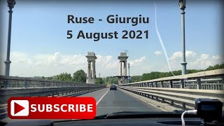 Trecerea de frontiera Ruse  Bulgaria  Giurgiu  Romania  5 august 2021  Passport Check  Covid [upl. by Demetre]