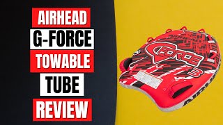 AirHead GForce 3 Towable Tube Review [upl. by Akenat]