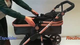 Coche bebé FREZZIO Priori travel system 4en1  babymanicomco [upl. by Mellen]