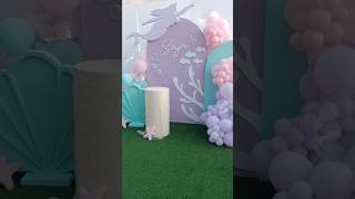 Pastel Mermaid theme party  Under the sea theme party  Gp Arts amp ideas mermaidtheme pastel [upl. by Eceryt]