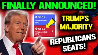 Finally Trump Reclaiming Strongholds Republicans Win 218 seats in US House of Representatives [upl. by Ygiaf975]