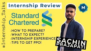 Standard Chartered Summer Internship ReviewInternship Talks [upl. by Kciwdahc]